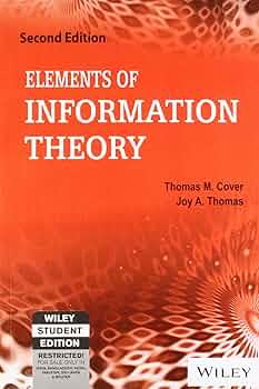 洋書 ELEMENTS OF INFORMATION THEORY Amazon.com: Elements of Information Theory eBook : Cover